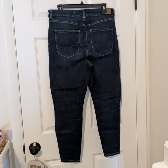 American Eagle next level stretch curvy hi-rise jegging size 14short - Picture 3 of 7